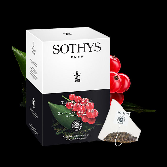 Grüner Tee mit Johannisbeere