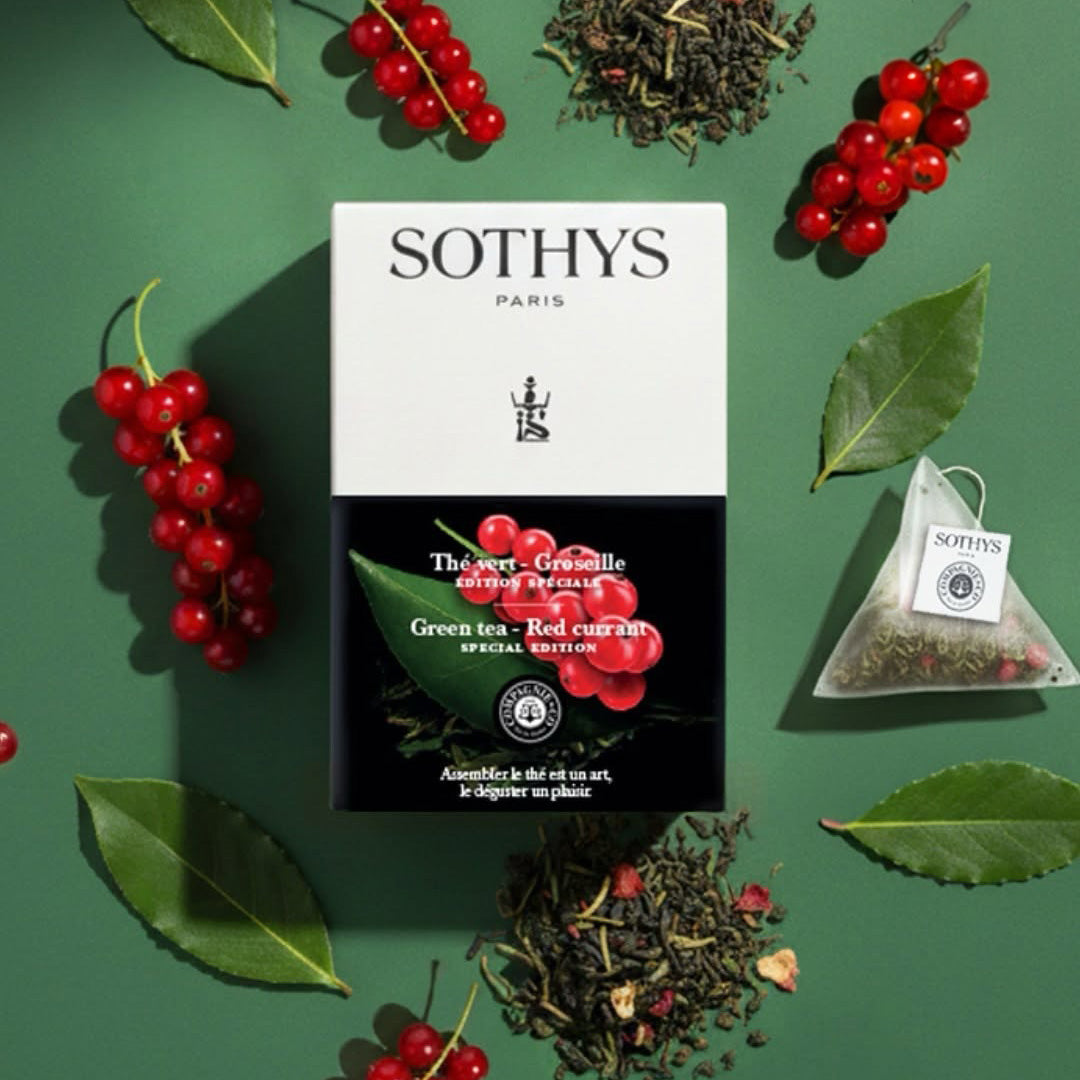 Grüner Tee mit Johannisbeere