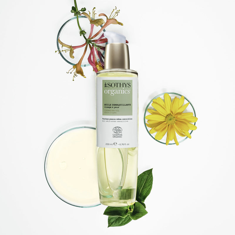 Sothys Organics Reinigungsöl Gesicht und Augen