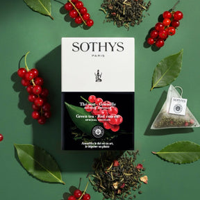 Grüner Tee mit Johannisbeere